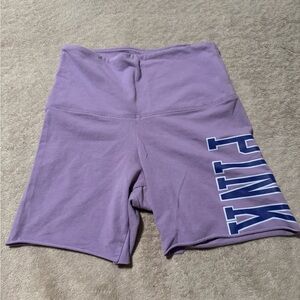 PINK Victoria's Secret Lavender Bike Shorts